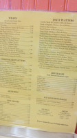 Albert's Coffee Shop menu