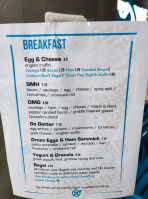 The Grind House menu