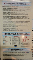 Rosati's Pizza menu