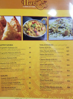 Hari Om Cuisine Of India menu