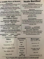 Charlotte's menu
