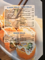 Merrick Sushi menu