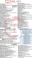 Tablao Wine Bar Restaurant menu