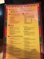 Jalapenos Mexican Cuisine menu