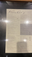 Fletcher's menu