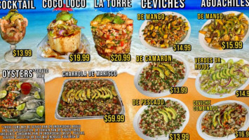 Mariscos Las Palmas food