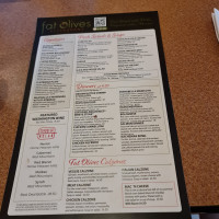 Fat Olives menu