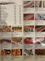 Yumi Sushi menu