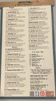Whistle Punk Grill Taphouse menu