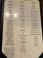 Killarney's Live menu