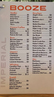 Imperial menu
