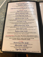 East Shore Cafe menu