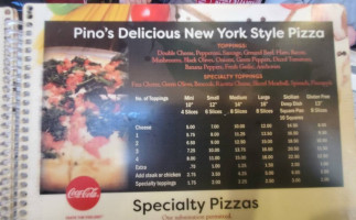 Pinos Italian And Pizzeria inside