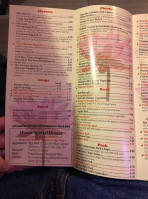 King Wah Asian Food menu