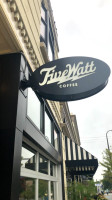 Five Watt Coffee, Kingfield outside