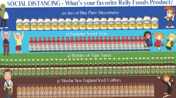 Reily Foods Company menu