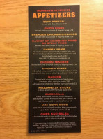 Riverside Tavern menu