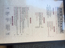 Brigadoon Tavern By The Lake menu