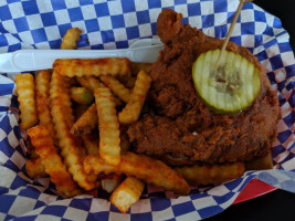 Bj Hot Chicken food