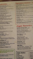 Angie's Italian menu