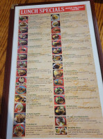 Hector's menu