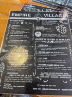 Empire Village Inn menu