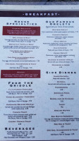 T J Charlies menu