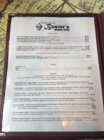 Busters Brew Pub menu