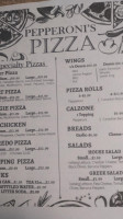 Pepperonis 181 Pizza menu