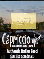 Capriccio Restaurant & Pizzeria food