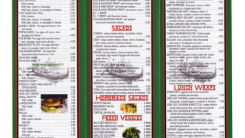 C C Italian Deli Ii menu