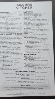 Rooster‚aeos Kitchen menu