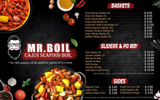 Mr. Boil Cajun Seafood Poke Bowl food