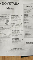 Dovetail Cafe Marketplace menu