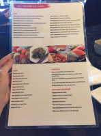 Hisui Sushi menu