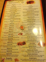 El Ranchero Mexican Grill And menu