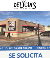 Delicias Mexican Grill outside