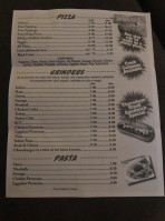 Lucky's Pizza menu