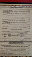 El Potosino menu