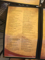 Arties And Grill menu
