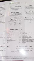 Tequila Lopez Mexican menu