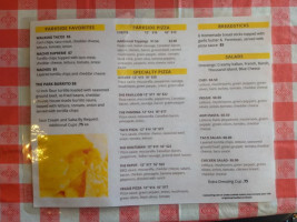 Parkside Pizza Sub menu