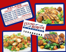 Flying Burger Seafood Texarkana food