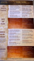 Old Mill Saloon menu