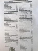 La Chiquita Taqueria menu