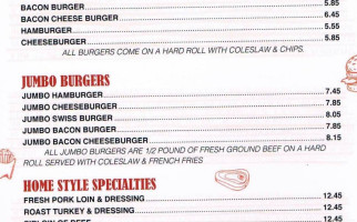 Dobb's Country Kitchen menu