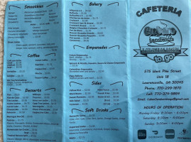 Cuban Sandwich To Go Colombian Bakery menu