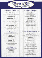 Stark House Tavern menu