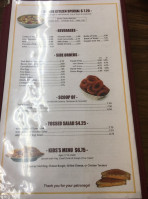 Hungry Hobo Coffee Shop menu