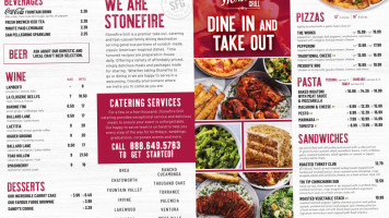 Stonefire Grill food